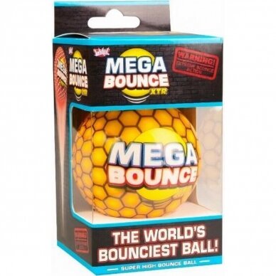 Labai šoklus kamuoliukas Mega Bounce, 7cm 4