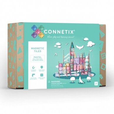 Connetix Pastelinė kamuoliukų trasa 106 dalys