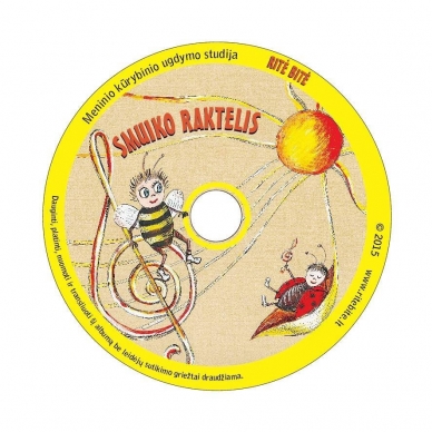 Dainelių knyga su CD "Smuiko raktelis" 2