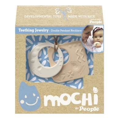 Dvigubo pakabuko kramtukas „Mochi“, 3mėn+ 1