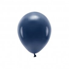 Ekologiški balionai Tamsiai mėlyni, 10vnt