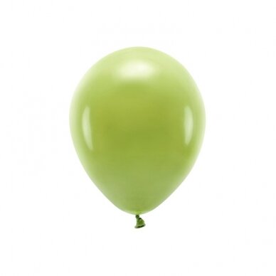 Ekologiški balionai Alyvuogių žalia, 10vnt
