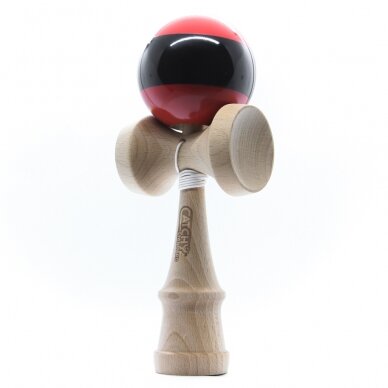 Kendama žaislas, medinis/raudonas 1