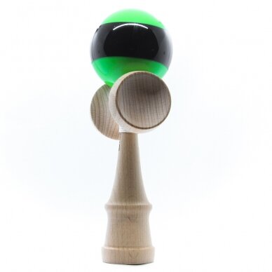 Kendama žaislas, medinis/žalias 3