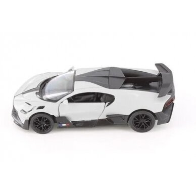 KiNSMART automobilis, Bugatti Divo, baltas 1