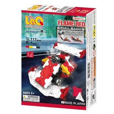 Konstruktorius LaQ „Hamacron Constructor Flame Red”