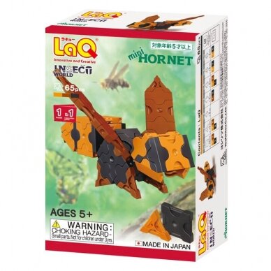 Konstruktorius LaQ „Insect World Mini Hornet”  2