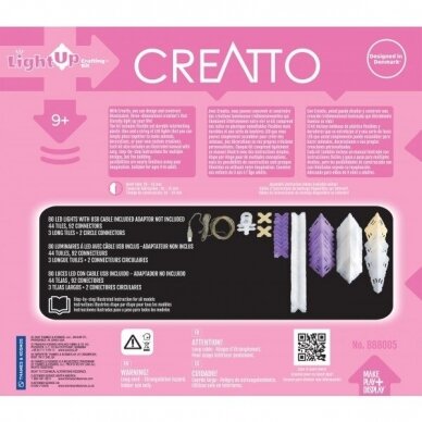 Kūrybinis konstruktorius "Creatto Sparkle Unicorn" 6