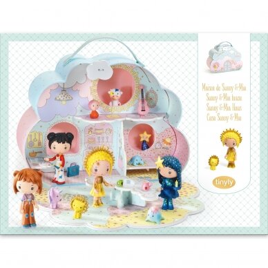 Lėlių namas Tinyly "Sunny & Mia house" 4