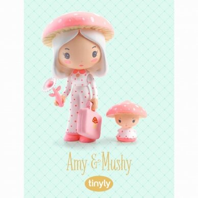 Lėlytė Tinyly Amy ir Mushy 3