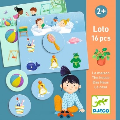 Loto žaidimas Djeco Namuose 3