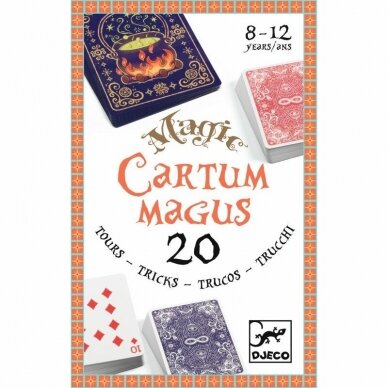 Magijos triukų su kortomis rinkinys Cartum Magus 6