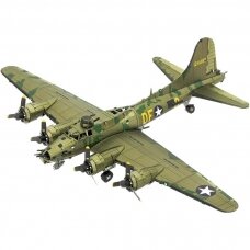 Metalinis 3D konstruktorius Metal Earth B-17 Flying Fortress spalvotas