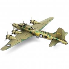 Metalinis 3D konstruktorius Metal Earth B-17 Flying Fortress spalvotas