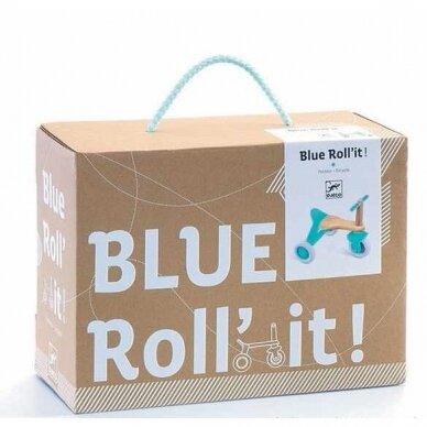 „Djeco“ triratukas „Blue Roll'it“ 1