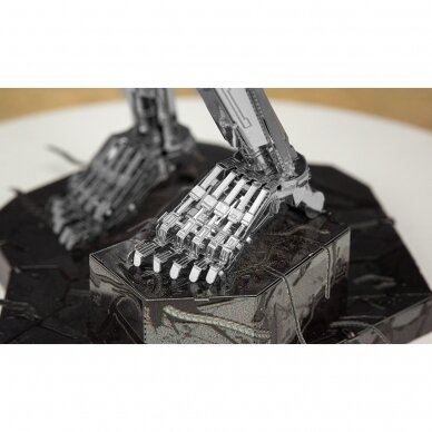 Metalinis 3D konstruktorius "Iconx Terminator - T-800 Endoskeleton" 3