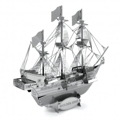 Metalinis 3D konstruktorius "Golden Hind" 1