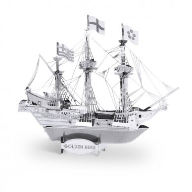 Metalinis 3D konstruktorius "Golden Hind"