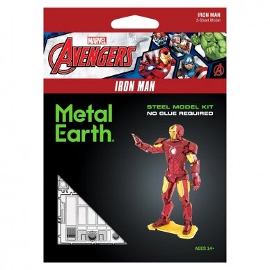 Metalinis 3D konstruktorius "Marvel Avenger Iron Man" 1