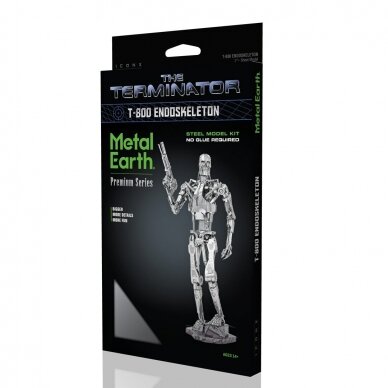 Metalinis 3D konstruktorius "Iconx Terminator - T-800 Endoskeleton" 1