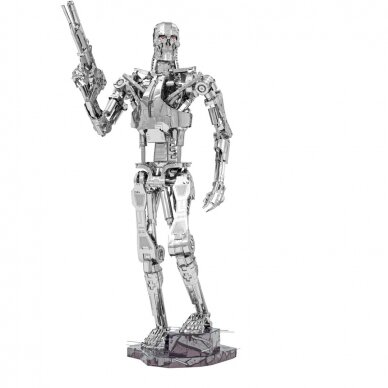 Metalinis 3D konstruktorius "Iconx Terminator - T-800 Endoskeleton"