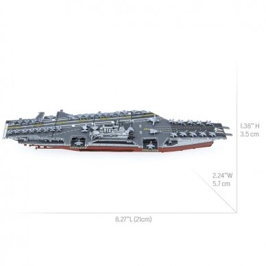 Metalinis 3D konstruktorius USS Midway 5