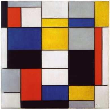 Plus Plus konstruktorius, Įkvėpimas - Mondrian 4