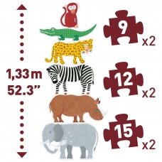 Progresinė dėlionė "Henris ir draugai"