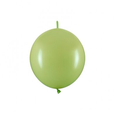 Rišami balionai 33cm, alyvuogių žalios