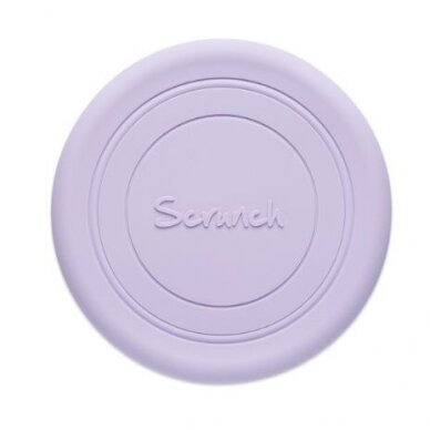 Skraidanti lėkštė Scrunch, šviesiai violetinė