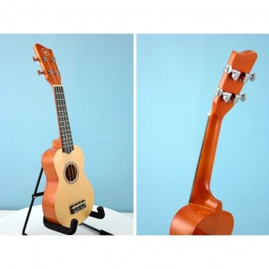 Soprano ukulelė Condorwood (liepos mediena) 2