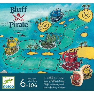 Stalo žaidimas Blefuojantis piratas 2