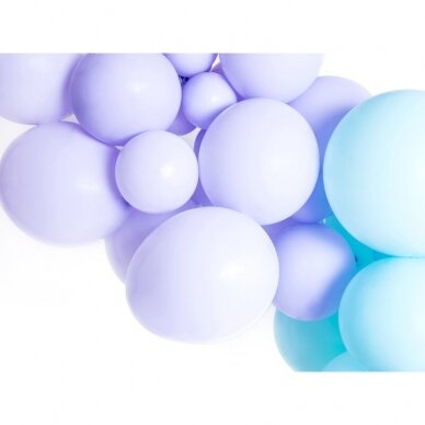 Stiprūs balionai Šviesiai alyviniai 30 cm, 50vnt 1