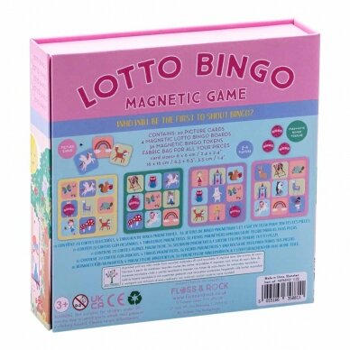 Žaidimas bingo loto, Vaivorykštės fėja 1